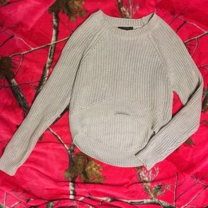 Cropped sweater